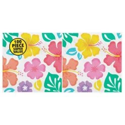 Discount 🎉 Summer Hibiscus Luncheon Napkins, 36ct. by Amscan 🤩