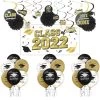 Best Pirce 🥰 Graduation 2022 Black, Silver, & Gold Super Decorating Kit by Amscan 🎁