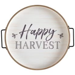 Budget 🎁 Fall Harvest Market Wooden Serving Tray by Amscan 👏