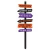 Cheap 😍 Directional Yard Stake 🧛 Halloween Sign by Amscan 🌟