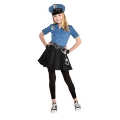 New 👏 Cop Cutie 👧 Girls Costume by Amscan ⭐
