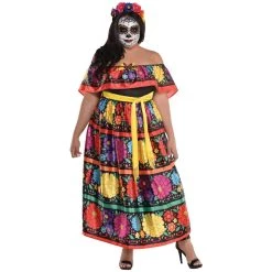 Flash Sale 🤩 Sugar Skull Beauty Adult 👗 Dress by Amscan 🤩