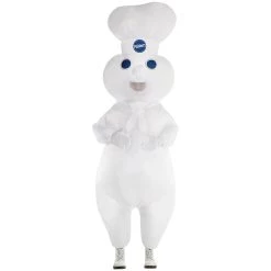 Hot Sale 😀 Pillsbury Doughboy Inflatable Adult Costume by Amscan 😉