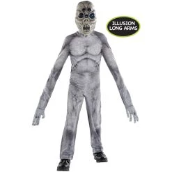 Deals 🎁 Illusion Long Arm Alien Youth Costume by Amscan ⌛