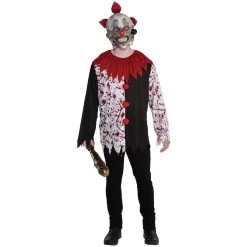 Hot Sale 🎁 3 Headed Clown Latex Adult Mask by Amscan ✨