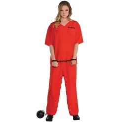 Buy 😍 Incarcerated 👩 Women's Costume, Standard by Amscan 🧨