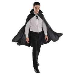 Promo 🛒 Black Vampire Cape Adult Costume by Amscan 😀