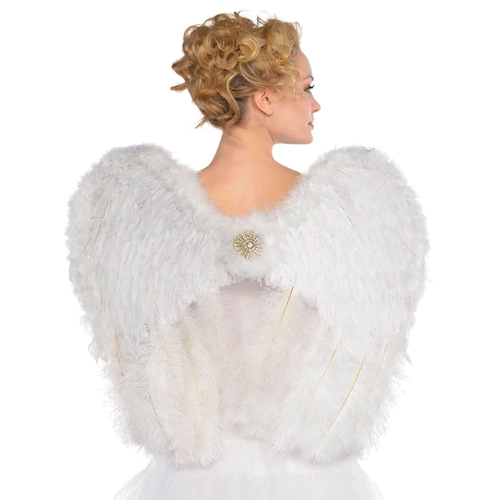 Cheap π Angel Deluxe Feather Wings by Amscan π₯ 1 Cheap π Angel Deluxe Feather Wings by Amscan π₯