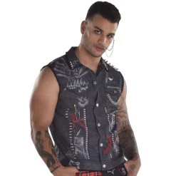 Promo 👍 Adult Punk Vest by Amscan 🥰