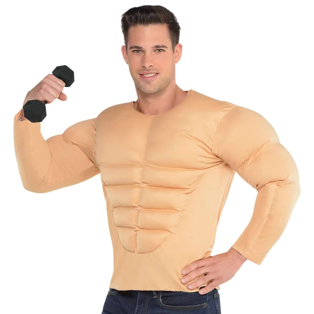 Cheapest π Muscle π Shirt Adult Costume by Amscan π€© 1 Cheapest π Muscle π Shirt Adult Costume by Amscan π€©
