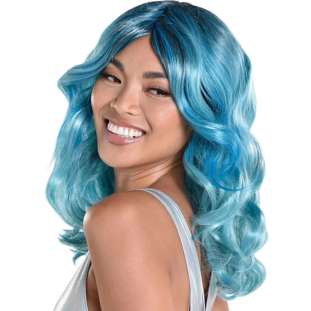 Best reviews of β Adult Ombre Blue Wig by Amscan π 1 Best reviews of β Adult Ombre Blue Wig by Amscan π