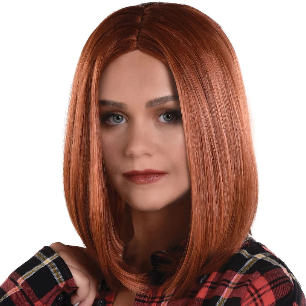 Discount π Adult Red Long Bob Wig by Amscan π 1 Discount π Adult Red Long Bob Wig by Amscan π