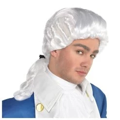 Budget ❤️ Colonial Man Adult Wig by Amscan ✔️