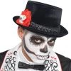 Best Pirce 🎁 Day of the Dead Adult Top Hat by Amscan 👏