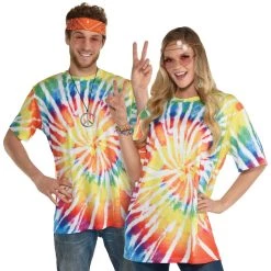 Buy 😉 60's Tie Dye Adult 👚 Shirt by Amscan 💯