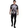 Cheap ✨ Adult Black and Bone Skeleton T-Shirt by Amscan 😀