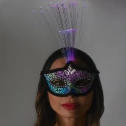 Buy ⭐ Fiber Optic Light Up Mask by Amscan 😉