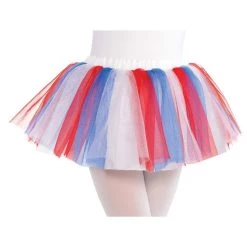 Best Sale 🛒 Child Red, White and Blue Tutu by Amscan 😀