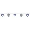 Buy 💯 9ft. Sequin Ring Hanukkah Garland by Amscan 🎉