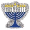 Coupon ⌛ Mini Tinsel Menorah Hanukkah Decoration by Amscan 🤩