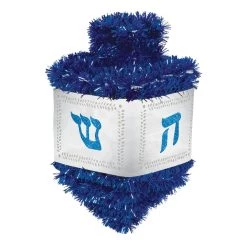 Wholesale ⭐ Mini Tinsel Hanukkah Dreidel, 8ct. by Amscan 🔔