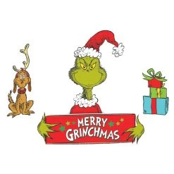 Hot Sale 💯 Christmas Grinch Lawn Signs by Amscan 🎁