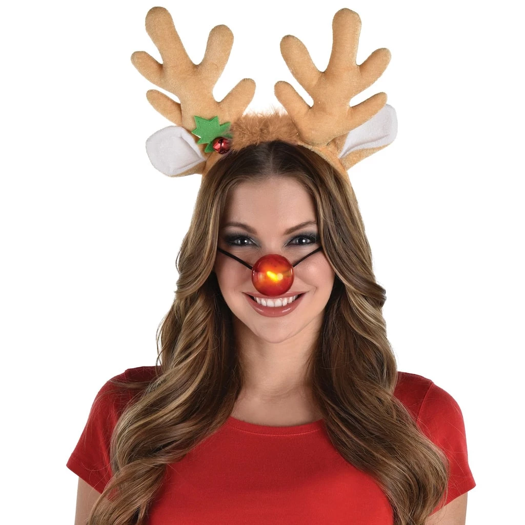 Top 10 β¨ Christmas Light-Up Nose and Antler Kit by Amscan π 1 Top 10 β¨ Christmas Light-Up Nose and Antler Kit by Amscan π