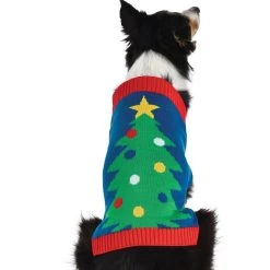 Best reviews of 🔥 Large 🎁 Christmas Tree Pet Ugly Sweater by Amscan 👏