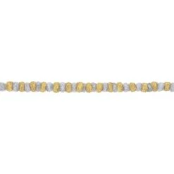 Promo ✨ 9ft. Silver and Gold Pom-Pom Tinsel 🎁 Christmas Garland, 2ct. by Amscan 🎉