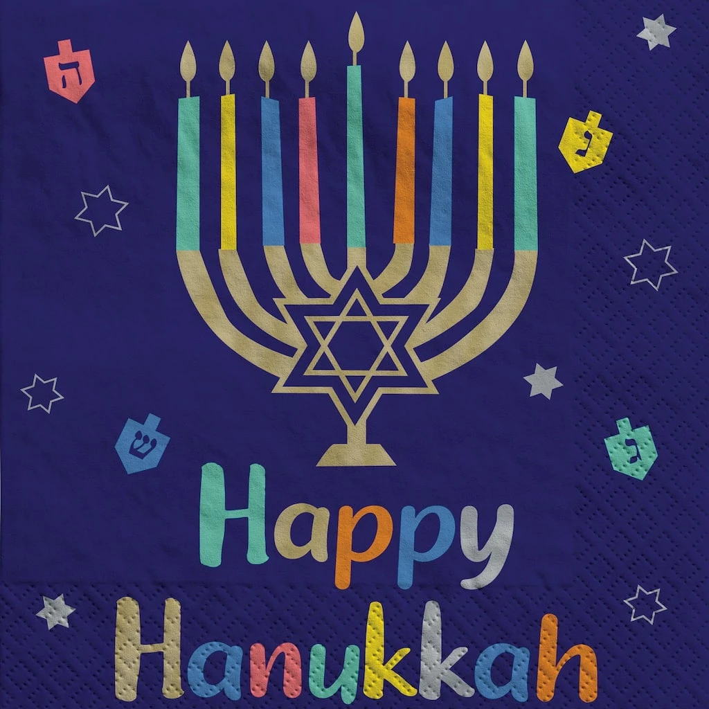 Wholesale π Hanukkah Joy Paper Lunch Napkins, 80ct. by Amscan π₯ 1 Wholesale π Hanukkah Joy Paper Lunch Napkins, 80ct. by Amscan π₯